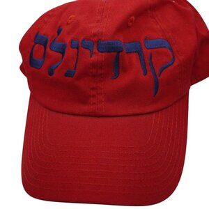NWT VINTAGE St. Louis Cardinals Hebrew Font Wool Hat American Needle Made In USA